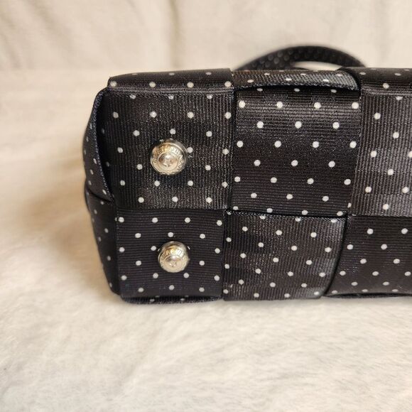EUC Harveys Black and White Polka Dot Tote - Picture 4 of 6
